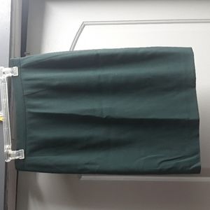 Green Skirt Sz 6 Lined